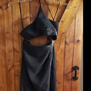 Cire Cut Out Black Evening/Prom Dress Size 2